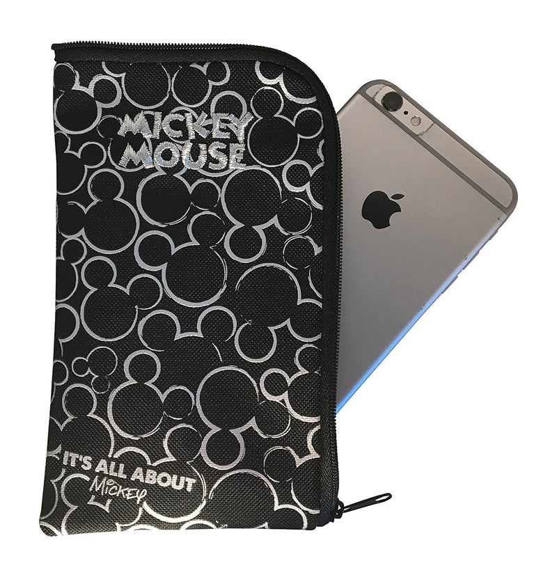 Mirage Set of 2 Disney Mickey Mouse 1x Gold & 1x Silver I.D Holder Wallet Detachable Coin Purse - Image 4
